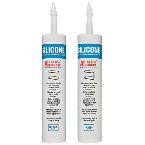 (Pack of 2) Aqueon Silicone Clear 10.3 Ounce each