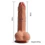 Slim Beginner Toy (Skin, 7 inch) is Perfect for First-Time Users Play - Made of Body Safe Silicone