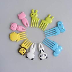 Animal Farm Mini Cartoon - Cute 10pcs Animal Farm Mini Cartoon Fruit K Toothpick Ware - Tool Silicon Tool Tofu Tooth Set Pick K Kitchen Kitchen Cook Cookware Toothpick Cook Kitchen Ware