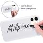 MILPROX iPhone 11 Case with Screen Protector, Liquid Silicone Gel Rubber Shockproof Slim Shell with Soft Microfiber Cloth Lining Cushion Cover for iPhone 11 6.1 inch (2019)-White