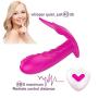 ZCXZY Wireless Remote Control Shell Safety Silicone Toy Belt Harness, Purple Venus Butterfly Vibration Invisible Wearable ZCXZY