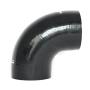 Hiwowsport 4-Ply High Performance 90 Degree Elbow Coupler Silicone Hose for Auto (4.0"(102mm), Black)
