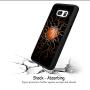 Samsung Galaxy S7 Case with Basketball Fire Pattern Whimsical Design Bumper Black Soft TPU and PC Protection Anti-Slippery &Fingerprint Case for Samsung Galaxy S7
