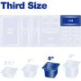 Carlisle 3066203 StorPlus Third Size Food Pan, Polycarbonate, 6" Deep, Black