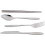 Roaming Cooking Reusable Travel Utensils with Case | Fork and Spoon Set with Knife, Chopsticks and Optional Reusable Straw? Office, Travel, or Camping Accessories| Lightweight Sturdy Reusable Utensils