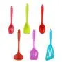 Color Boxed Silicone Kitchenware 6 Piece Set Nonstick Kitchen Tool Cooking Shovel Spoon Kitchen Utensils Spoon Spoon