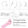 Cli^torial Sucking Toy for Women with 12 Sucking Modes Tongue Simulator Vibrating Toy withSuction Cup for Man Adùllt Toy for Women Pleasure