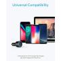 USB C Car Charger, Anker 49.5W PowerDrive Speed+ 2 Car Adapter with One 30W PD Port for MacBook Pro/Air 2018, iPad Pro, iPhone XS/Max/XR/X/8, S10/S9, and One 19.5W Fast Charge Port for S8 and More