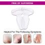 Heel Grips, FOCONEE High Heel Cushion Silicone Shoe Pads for Too Big Shoes Anti-Slip Heel Grips Inserts Liners Foot Insoles for Women, Back of Heel Protector - 3 Pairs