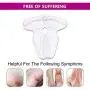 Heel Grips, FOCONEE High Heel Cushion Silicone Shoe Pads for Too Big Shoes Anti-Slip Heel Grips Inserts Liners Foot Insoles for Women, Back of Heel Protector - 3 Pairs