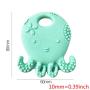 YOUSIKE Octopus Multi-Textured, Soft & Soothing, Easy-Hold, Silicone Teether for Newborn Babie, Infant Teething Toy Teether in Appetite Stimulating Colors