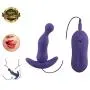 Cordless Wand Massager 10 Frequency Remote Control Vib Anales Trainer Silicone Beads Fun Toy Beginner Massager Purple by YSQ-SH