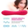 TPTPMAY Silicone Vibrantor for Six Games G Sport Vibrantion USB Rechargeable Vibranting Clotoris Vaginia Stimulator Massager
