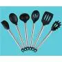 JunbosiKitchenware Cooking Cookware 6 Piece Set Silicone Shovel Spaghetti Spaghetti Scraper Spoon Kitchenware