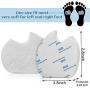 24 Pieces Foot Pads for Sesamoiditis Dancer Sesamoid Pad Felt Forefoot Cushion Pads Metatarsal Feet Pads Self-Adhesive Foot Cushion Pad for Men and Women Dancing Running Sports Pain Relief