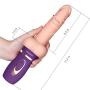 Big Powerful Thrusting Vibrator Dildo, Adult Sex Toys for Women Pleasure, EROCOME Auriga Rechargeable Silicone Clitorisl Vagina Stimulator Realistic Dilldo Massager