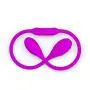 Wushuangyu USB Rechargable Silicone Soft 12 Speed Stimulator Waterproof Double Head Massager - Vibrant Toy
