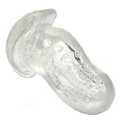 Phenom Male Masturbator Lifelike Ribbed Crystal Clear Silicone Vagina Pocket Pussy Masturbation Adult Sex Toys for Men