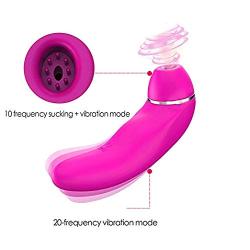 High-end Product Multi Vibrate Modes USB Charging Clǐtoris G%spót Sucking Womaner Nǐpple Vǐbrátors Body Stimulator Adult Toys for Woman, 7 Frequency Thrusting Mode T-Shirt