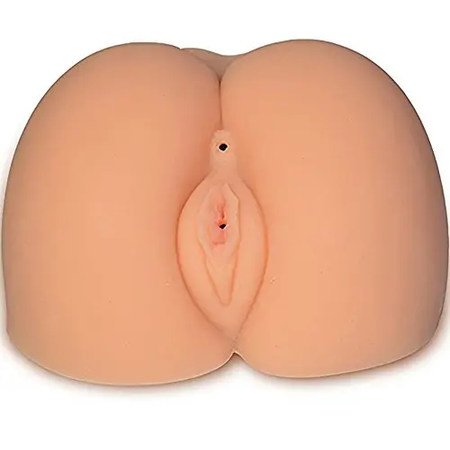 Selani? 9.4 x 6.7 x 6.3inch 3D Solid Silicone Love Dolls For Men Male Masturbator Doggy Style Vagina and Ass Adults Sex Toy