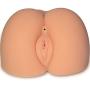 Selani? 9.4 x 6.7 x 6.3inch 3D Solid Silicone Love Dolls For Men Male Masturbator Doggy Style Vagina and Ass Adults Sex Toy
