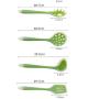 Silicone Kitchenware Nonstick Kitchenware Cooking Shovel Spoon Butter Scrape Baking Tools(8 Packs)