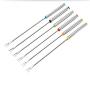 Buedvo Kabob Skewers, Stainless Steel BBQ Skewers Set, Reusable BBQ Sticks, Metal Grilling Skewers for Shish Vegetables and More