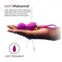Kegel Balls for Beginners by Fox Kelly Pink Medical Grade Silicone Waterproof Sex Toy, vibrate Your Way to a Happy Life.