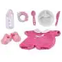 Berenguer Boutique 15" Soft Body Baby Doll - Pink 10 Piece Gift Set with Open/Close Eyes- Perfect for Children 2+