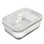 Prep Naturals Glass Meal Prep Containers - Food Prep Containers with Lids Meal Prep - Food Storage Containers Airtight - Lunch Containers Portion Control Containers Bpa-Free (5 Pack,30 Ounce)