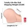 Lifelike 3D Life sizedTPE Dolls with 2 Opening Toys for Men Love doles for Man Realistic Adults Toys for Men Bedroom Self Pleasure (14.9×14.17×10.2 in)