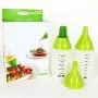 BBQ Silicone Bottle Set, Oven for Silicone Oil - Brush Bottle Set, Salad Grill Accessories (2 Packs)