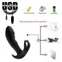 Qbyoop Electric Men Massager with Multiple Speed and Patterns Amal Plugs for Men&Women Thrusting,Slicone Toys for Adult Male Six Things for P-Point Pleasure Excited