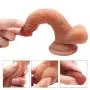 Huge Lifelike 6 Inch Silicone Realistic Tools Female Waterproof for Women - Flesh - Aiyundong1.1