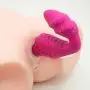 Woman Strapless Vibe Double Silicone Toy Adult 9 Speed Tshirt