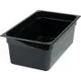 Carlisle 10203B03 StorPlus Full Size Polycarbonate Food Pan, 8" Deep, Black