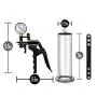 Blush Performance VX8 Premium Penis Pump System with Silicone Cock Strap, Sex Toy for Men, Sex Toy for Adults, Clear