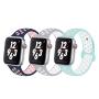 YC YANCH Compatible for Apple Watch Band 38mm 40mm 42mm 44mm,Soft Silicone Sport Band Replacement Wrist Strap Compatible for iWatch Apple Watch Series 4/3/2/1,Nike+,Sport,Edition, S/M M/L Size