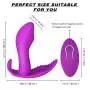 Wytinug Toy Wireless Remote Silicone Famale Powerful Funny Toy - Muti-Speed Quiet Electric Wearable Vibe Plug