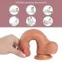 CHENGRR Dìdl? Suction Cup 7 Inch Realistic Adult Toys for Women Small，M-ásságer Silicone -Jiji -Jiji