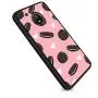 Moto E4 Case,Flexible Soft TPU Cover Shell,Slim Silicone Black Rubber Non-Slip Durable Design Protective Phone Case for Moto E4 -Biscuits