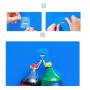MOVEmen Hook Up 8pc Strong Transparent Suction Cup Sucker Wall Hooks Hanger for Kitchen Bathroom Drain Rack Hanger Washing Rack Mop Holder Coat Rack Wallet Handbag Hook Kitchenware Storage Rack