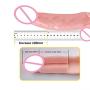Silicone penile Condom Expander expands Male Chastity Toys Lengthen Cock Sleeves-z312