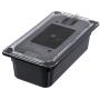 Carlisle 3066103 StorpPlus Third Size Food Pan, Polycarbonate, 4" Deep, Black