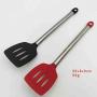 Hjyi Silicone Kitchen Utensils Set Eco-friendly food grade kitchenware set non-stick pot special silicone kitchenware stainless steel tube silicone Tail ring (11 kit)