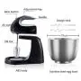 BINZHI Electric Egg Beater Eggbeater Cake Creamer Mixer Mixer Electric Household Baking Tools - Black Kitchen gadget (Color : A4)