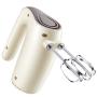 BINZHI Eggbeater Electric Household Mini Small Baking Hand Mixer Creaming Noodle Cooking Machine - Beige Kitchen gadget