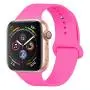YANCH Compatible with for Apple Watch Band 38mm 42mm 40mm 44mm, Soft Silicone Sport Band Replacement Wrist Strap Compatible with for iWatch Series 4/3/2/1, Nike+,Sport,Edition