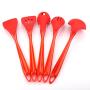 Dana Carrie Household Items kitchen kitchenware silicone spoon spatula set non-stick inner pot high temperature resistant, pasta and