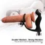 Silicone Ring Double Ví-bratór Sexoy Toys Flexible Anales Plugs for Male Time Delay Exercise